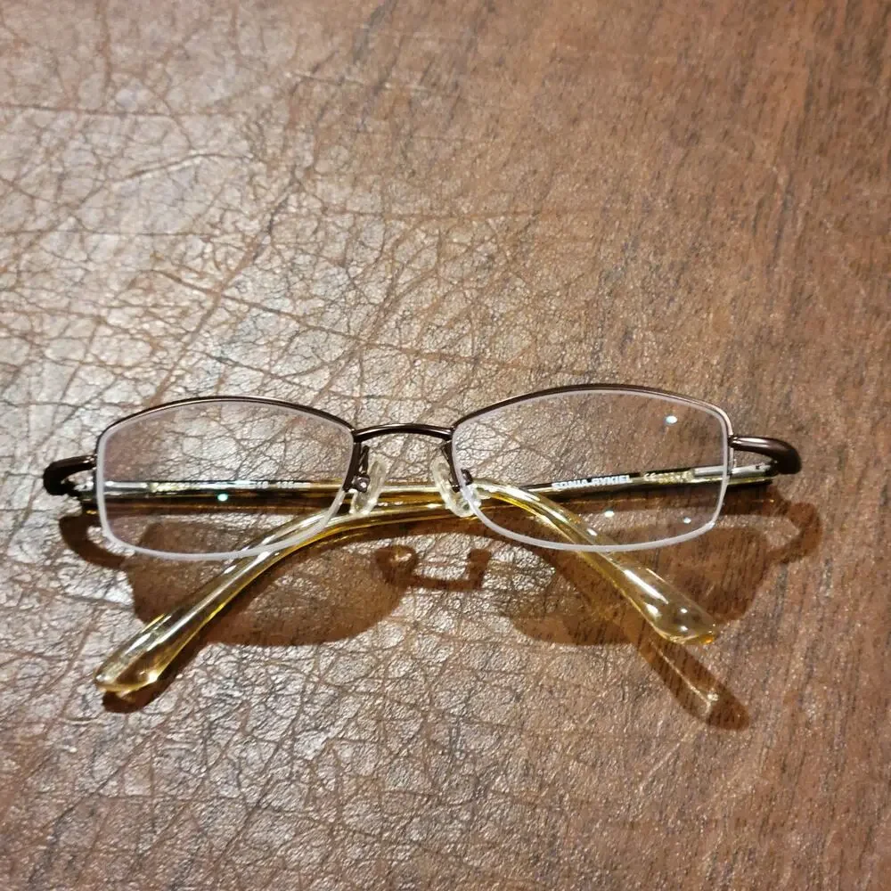 Sonia Rykiel half rim eyeglasses 7197 22 49x18x135 Designed in France